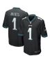 Jalen Hurts 1 Philadelphia Eagles Men Game Jersey – Black