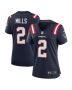 Jalen Mills 2 New England Patriots Women Game Jersey – Navy