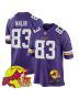 Jalen Nailor 83 Minnesota Vikings Super Bowl LIX New Orleans Patch Game Men Jersey – Purple