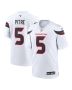 Jalen Pitre 5 Houston Texans Game Jersey – Men, White
