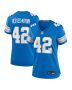 Jalen Reeves-Maybin 42 Detroit Lions Women’s Team Game Jersey – Blue