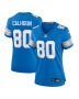 Jalon Calhoun 80 Detroit Lions Women’s Game Jersey – Blue