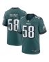 Jalyx Hunt 58 Philadelphia Eagles Team Game Men Jersey – Midnight Green
