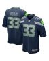 Jamal Adams 33 Seattle Seahawks Men Game Team Jersey – College Navy