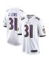 Jamal Lewis 31 Baltimore Ravens Men Retired Game Jersey – White