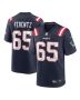 James Ferentz 65 New England Patriots Men Game Jersey – Navy