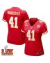 James Winchester #41 Kansas City Chiefs Super Bowl LIX Women’s Jersey – Red