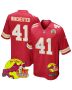 James Winchester 41 Kansas City Chiefs Super Bowl LIX New Orleans Patch Game Men Jersey – Red