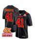 James Winchester 41 Kansas City Chiefs Super Bowl LVIII Champions 4X Fashion Game Men Jersey – Carbon Black