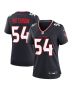 Jarrett Patterson 54 Houston Texans Women’s Team Game Jersey – Navy