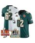 Jason Kelce 62 Philadelphia Eagles LII-LIX Super Bowl Champions Vapor Limited Gold Jersey – Split