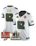 Jason Kelce 62 Philadelphia Eagles LII-LIX Super Bowl Champions Vapor Limited Gold Jersey – White