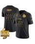 Jason Kelce 62 Philadelphia Eagles Super Bowl LIX Champions Gold Vapor Limited Jersey – Black Gold