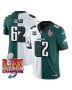 Jason Kelce 62 Philadelphia Eagles Super Bowl LIX Champions Gold Vapor Limited Jersey – Split