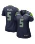 Jason Myers 5 Seattle Seahawks Women’s Team Game Jersey – College Navy