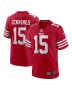 Jauan Jennings 15 San Francisco 49ers Game Men Jersey – Scarlet