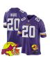 Jay Ward 20 Minnesota Vikings Super Bowl LIX New Orleans Patch Game Men Jersey – Purple