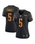 Jayden Daniels 5 Washington Commanders Women’s Alternate Game Player Jersey – Black