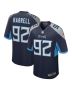 Jaylen Harrell 92 Tennessee Titans Game Men Jersey – Navy