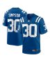 Jaylin Simpson 30 Indianapolis Colts Game Men Jersey – Royal