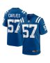 Jaylon Carlies 57 Indianapolis Colts Game Men Jersey – Royal
