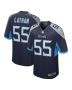 JC Latham 55 Tennessee Titans Team Game Men Jersey – Navy