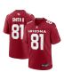 Jeff Smith II 81 Arizona Cardinals Team Game Men Jersey – Cardinal
