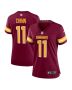 Jeremy Chinn 11 Washington Commanders Women’s Game Jersey – Burgundy