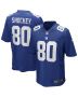 Jeremy Shockey 80 New York Giants Men Game Retired Jersey – Royal