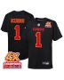 Jerick McKinnon 1 Kansas City Chiefs Super Bowl LVIII Champions 4X Fashion Game YOUTH Jersey – Carbon Black