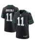 Jermaine Johnson II 11 New York Jets Alternate Game Men Jersey – Legacy Black