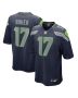 Jerome Baker 17 Seattle Seahawks Game Men Jersey – College Navy
