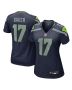 Jerome Baker 17 Seattle Seahawks Women’s Game Jersey – College Navy