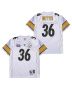 Jerome Bettis 36 Pittsburgh Steelers Super Bowl XL Retro Throwback Men Jersey – White