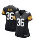 Jerome Bettis 36 Pittsburgh Steelers Women Retired Jersey – Black
