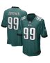 Jerome Brown 99 Philadelphia Eagles Men Game Retired Jersey – Midnight Green