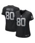Jesper Horsted 80 Las Vegas Raiders Women’s Team Game Jersey – Black