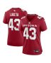Jesse Luketa 43 Arizona Cardinals Women’s Game Jersey – Cardinal