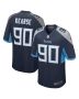 Jevon Kearse 90 Tennessee Titans Men Game Retired Jersey – Navy