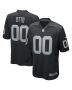 Jim Otto 00 Las Vegas Raiders Game Retired Player Men Jersey – Black
