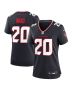 Jimmie Ward 20 Houston Texans Women’s Team Game Jersey – Navy