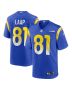 JJ Laap 81 Los Angeles Rams Game Men Jersey – Royal