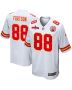 Jody Fortson 88 Kansas City Chiefs AFC Champions Patch Game Men Jersey – White