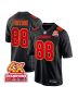 Jody Fortson 88 Kansas City Chiefs Super Bowl LVIII Champions 4X Fashion Game Men Jersey – Carbon Black