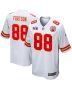 Jody Fortson 88 Kansas City Chiefs Super Bowl LVIII Patch Game Men Jersey – White