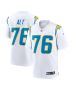 Joe Alt 76 Los Angeles Chargers Player Game Men Jersey – White