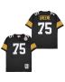Joe Greene 75 Pittsburgh Steelers Retro Throwback Men Jersey – Black