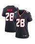 Joe Mixon 28 Houston Texans Women Game Jersey – Navy
