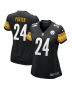 Joey Porter Jr. 24 Pittsburgh Steelers Women’s Game Jersey – Black