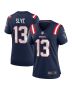 Joey Slye 13 New England Patriots Women’s Team Game Jersey – Navy